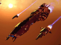 Leader Desslok, your command ship has arrived.
